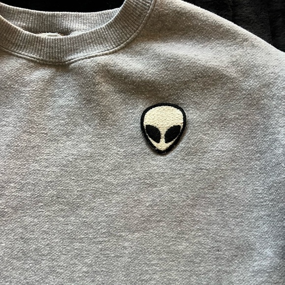 John Galt cropped sweatshirt - Picture 2 of 4